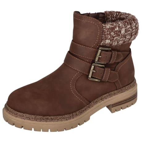 Natural Reflections® Women's Mlynn Buckle Side-Zip Boots