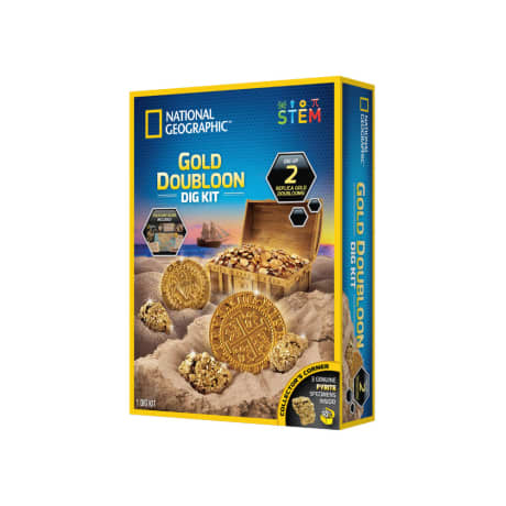 National Geographic® Gold Doubloon Dig Kit