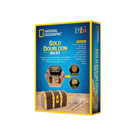 National Geographic® Gold Doubloon Dig Kit