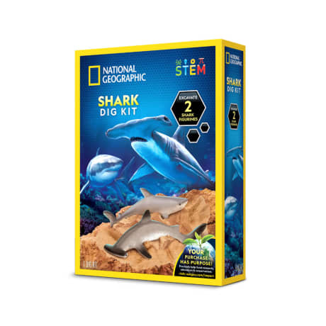 National Geographic® Hammerhead Shark Dig Kit