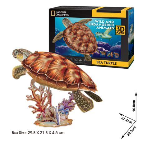 National Geographic® 3D Puzzle - Sea Turtle