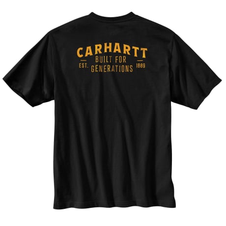Carhartt® Men’s Relaxed Fit Lightweight Short-Sleeve Pocket Built Graphic T-Shirt