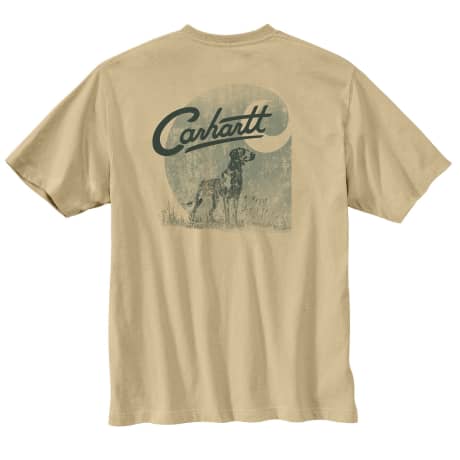 Carhartt® Men’s Relaxed Fit Lightweight Short-Sleeve Pocket Dog Graphic T-Shirt