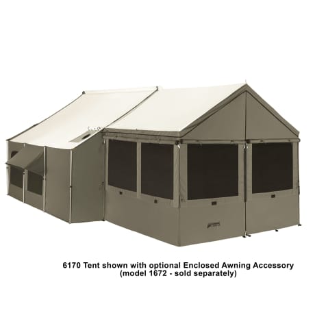 Kodiak Canvas® Cabin Lodge Stove-Ready Tent