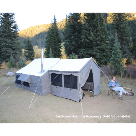 Kodiak Canvas® Cabin Lodge Stove-Ready Tent