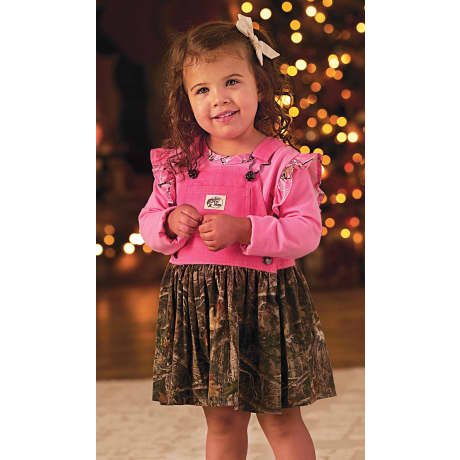 Bass Pro Shops® Toddlers' Overall Dress