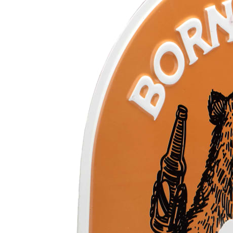 Open Road's Born to Be Wild Metal Sign