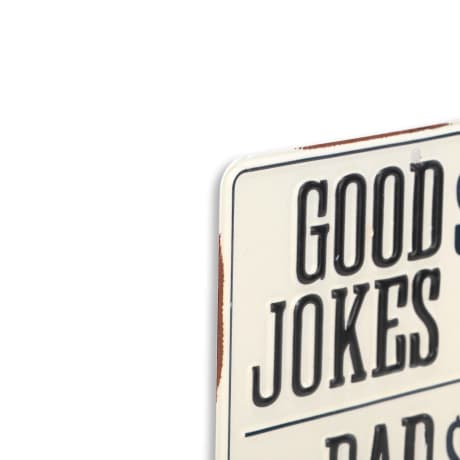 Open Road's Dad Jokes Metal Wall Decor