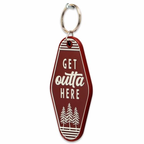Open Road's Get Outta Here Keychain