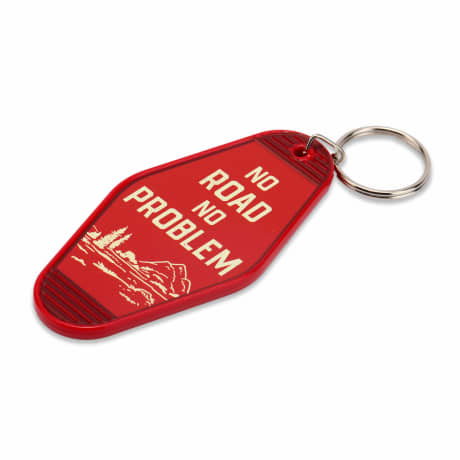 Open Road's No Road No Problem Keychain