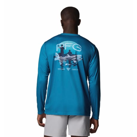 Columbia® Men's PFG Terminal Tackle™ Tarpon Rise Long Sleeve Shirt