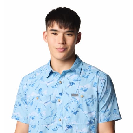 Columbia® Men's Utilizer™ Printed Woven Short Sleeve