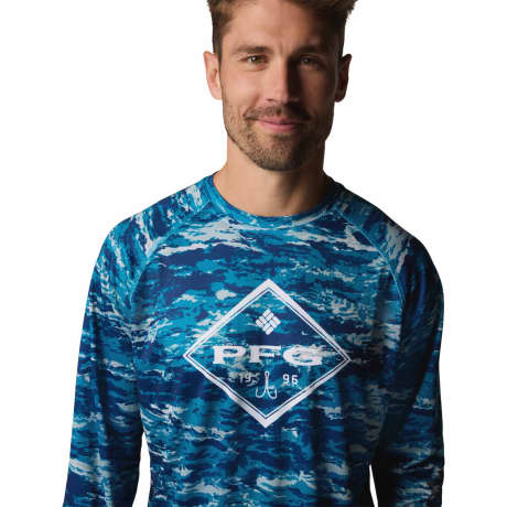Columbia® PFG Super Solar Stream™ Graphic LS