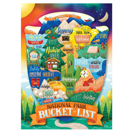 Cobble Hill Bucket List Puzzle - 500 Pieces