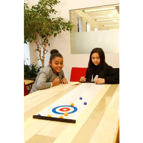 Kikkerland Table Top Curling Game