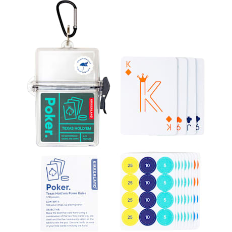 Kikkerland Poker Travel Game
