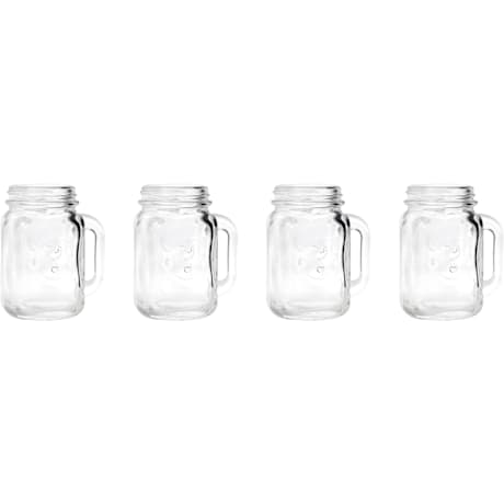 Kikkerland Mason Jar Shot Glasses