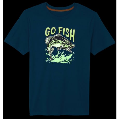 Bass Pro Shops® Toddler/Youth Trail Glow-in-the-Dark Graphics Short-Sleeve T-Shirt