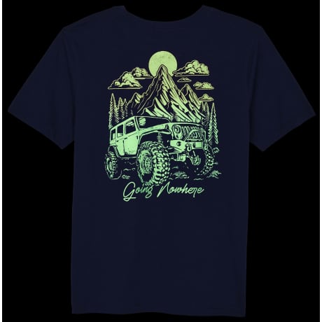 Bass Pro Shops® Toddler/Youth Trail Glow-in-the-Dark Graphics Short-Sleeve T-Shirt