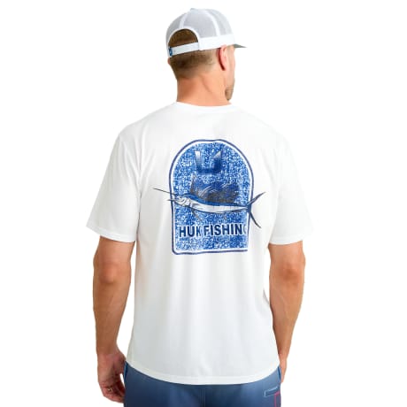 Huk® Men's KC Badge Marlin Graphic T-Shirt