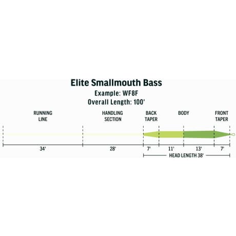 RIO Elite Smallmouth Bass Float Line