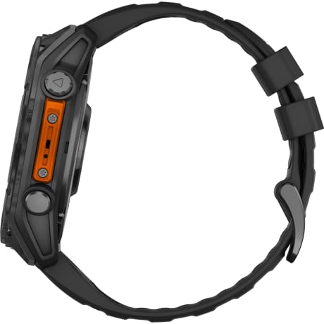 Garmin fēnix® 8 – 51mm AMOLED Slate Gray with Black Silicone Band