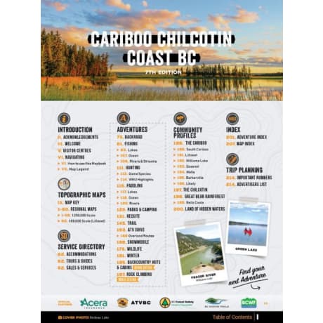 Backroad Mapbooks Cariboo Chilcotin Coast BC