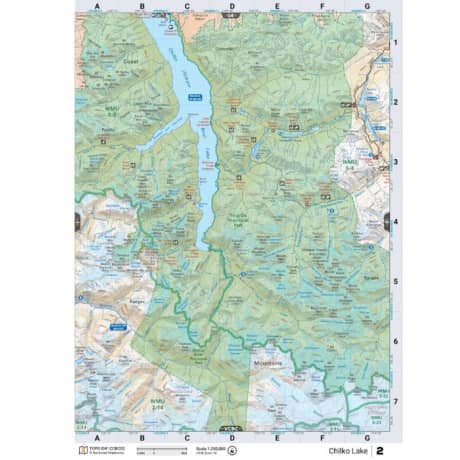 Backroad Mapbooks Cariboo Chilcotin Coast BC
