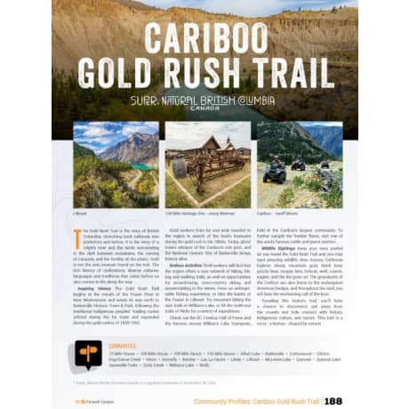 Backroad Mapbooks Cariboo Chilcotin Coast BC