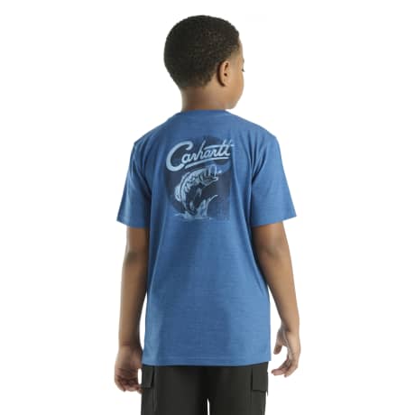 Carhartt® Boys' Short Sleeve Pocket Fish T-Shirt