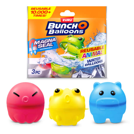 ZURU Bunch O Balloons Reusable Animal Water Balloons
