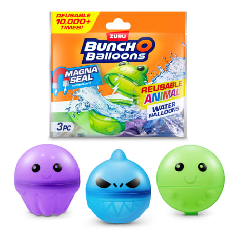 ZURU Bunch O Balloons Reusable Animal Water Balloons