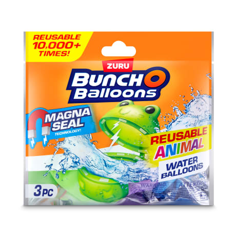 ZURU Bunch O Balloons Reusable Animal Water Balloons
