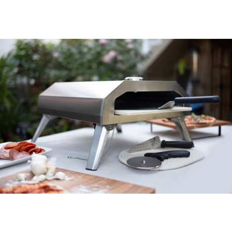 NXR Stainless Steel Tabletop Gas Pizza Oven