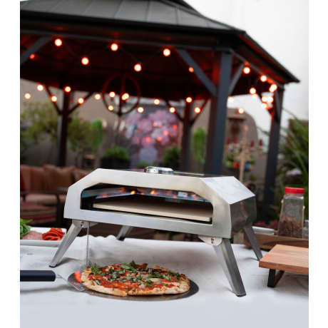 NXR Stainless Steel Tabletop Gas Pizza Oven