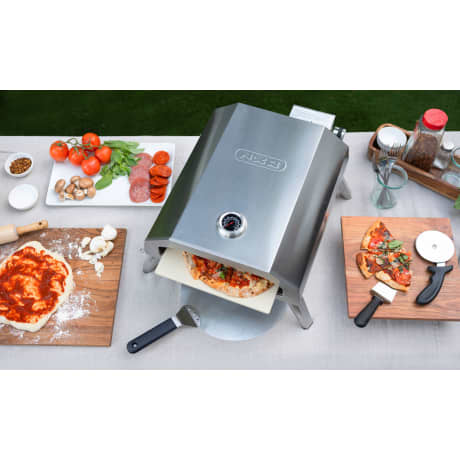 NXR Stainless Steel Tabletop Gas Pizza Oven