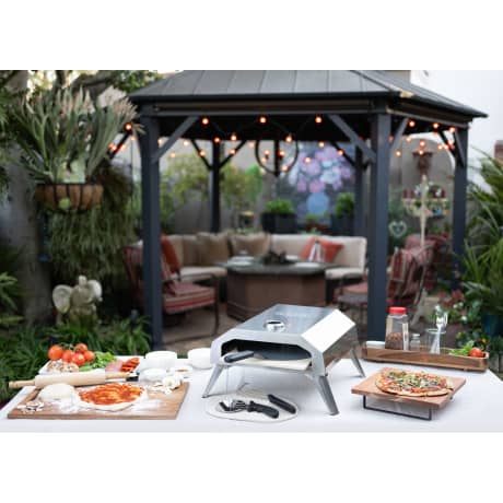 NXR Stainless Steel Tabletop Gas Pizza Oven
