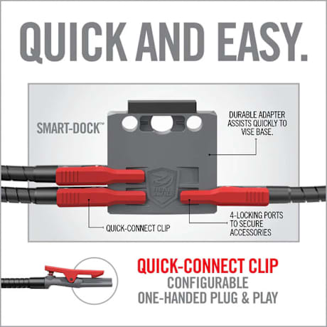 Real Avid Smart-Assist™ Quick-Connect System – Essential 3-Pack with Smart-Dock™