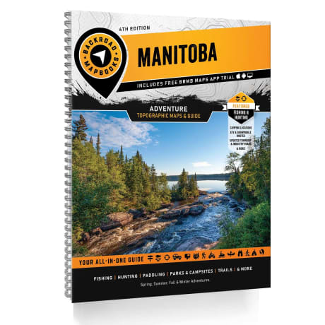 Backroad Mapbooks Manitoba Mapbook 4th Edition | Cabela's Canada