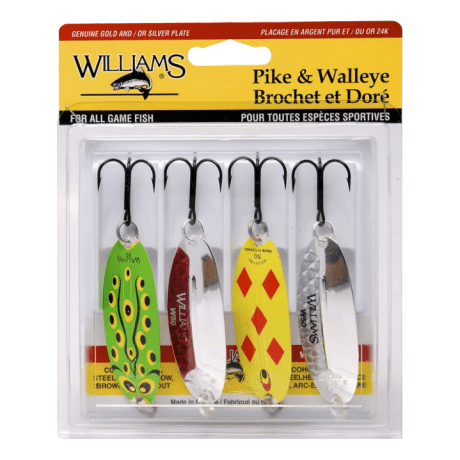 Williams Favourites Pike/Walleye 4-Pack