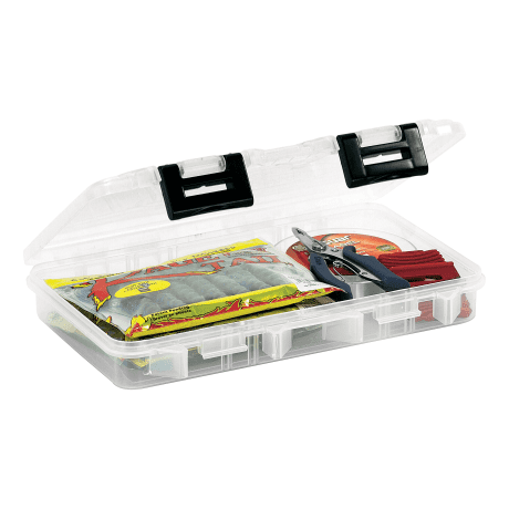 Plano ProLatch Boîte De Rangement – Compartiment Profond 7,6 Cm – Transparent, Sécurisé – Pour Matériel De Pêche Ou Bricolage