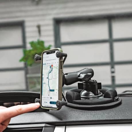 RAM® Twist-Lock™ 3.3” Suction Cup Base with Ball