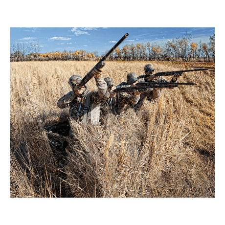 Easily Accomodates Four Hunters