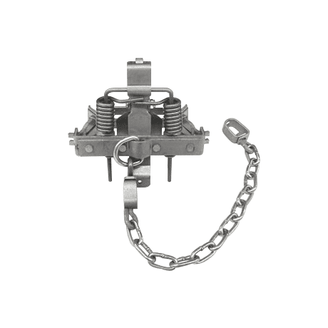 Minnesota Trapline Bridger Coil Spring #1-3/4 Offset Trap - Bottom View