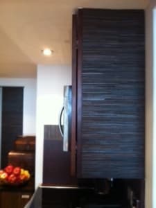 Kitchen cabinet refaced one e1383942356330 o34et9 In House Cut & Paste cabinet Refacing Projects...