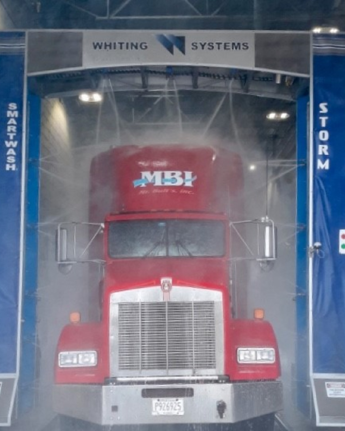 Semi-Trailer Washout Sanitizing