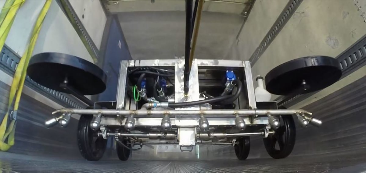 Smart WashOut Internal Trailer Washout System Whiting Systems