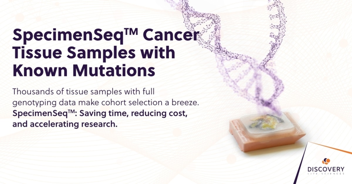 SpecimenSeq Cancer Tissue Samples with Known Mutations
