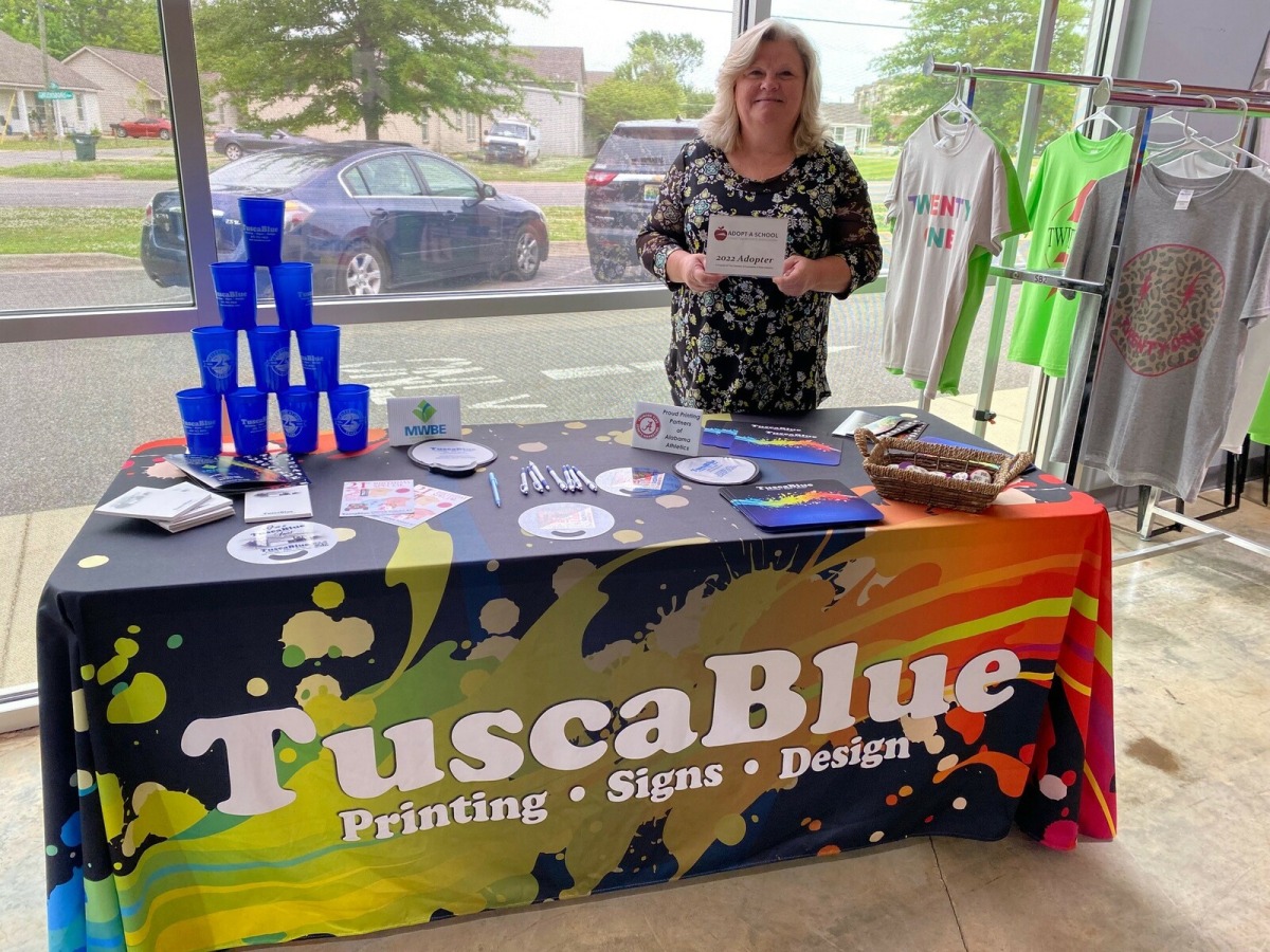 Adopt-A-School: TuscaBlue Adopts Holt Elementary