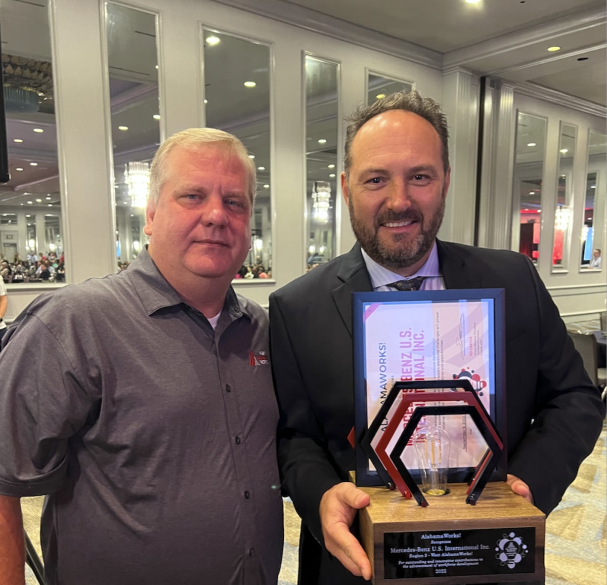 AlabamaWorks! Innovator Award goes to Mercedes-Benz U.S. International